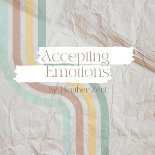 Accepting Emotions