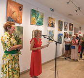 Exposition élèves cours de peinture et de dessin Bandol