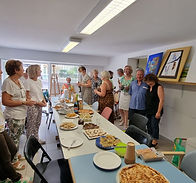 Repas association cours de peinture Bandol