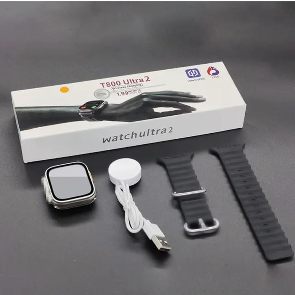 Ağıllı saat Smart Watch T800 Ultra 2 Qara