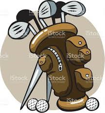 mystery, cartoon golf bag