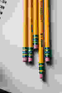 <img src="pencils.jpg" alt="number two pencils on white spiral paper">
