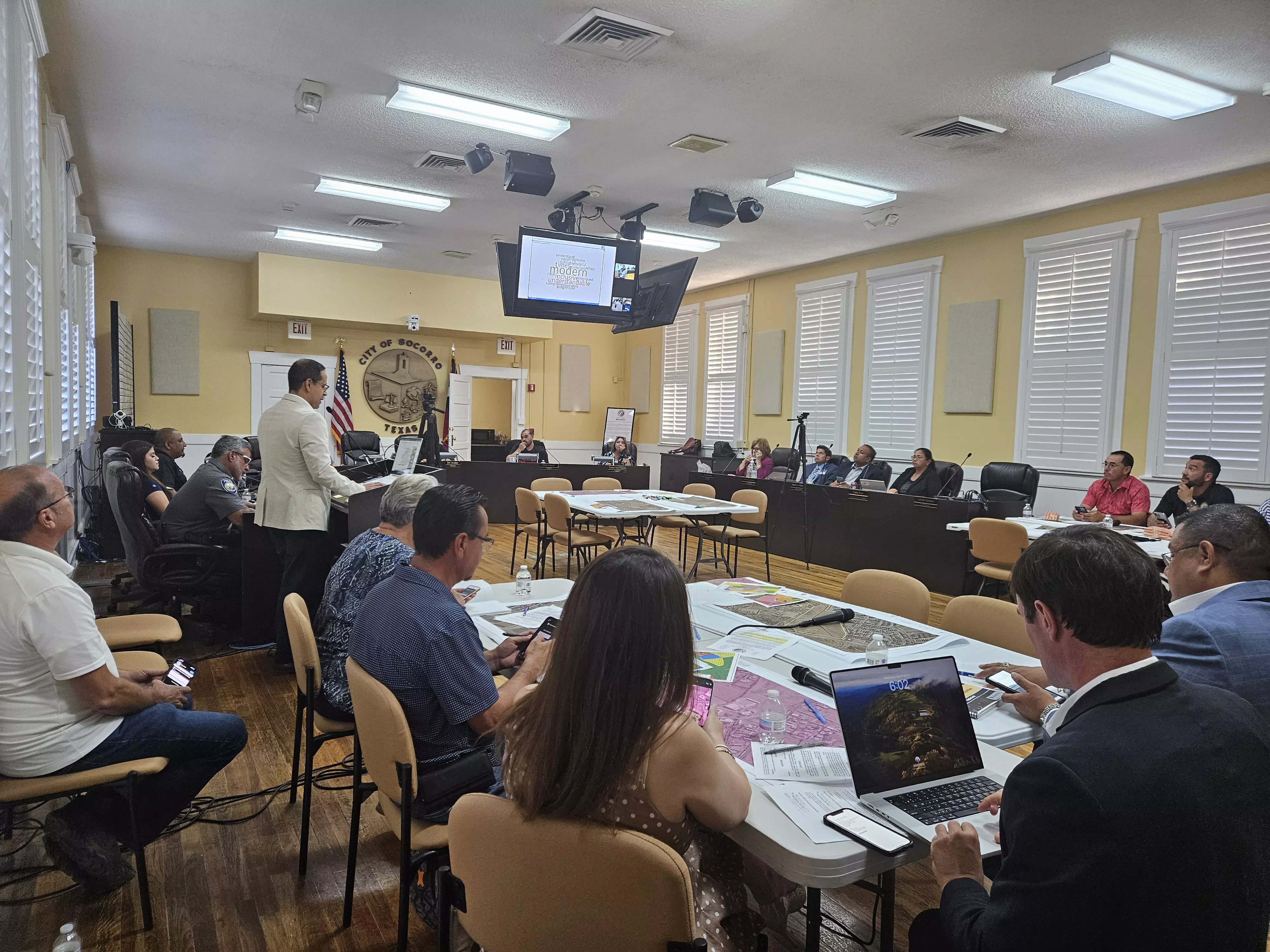 City stakeholders and Able City staff collaborating at the UDC project kickoff event