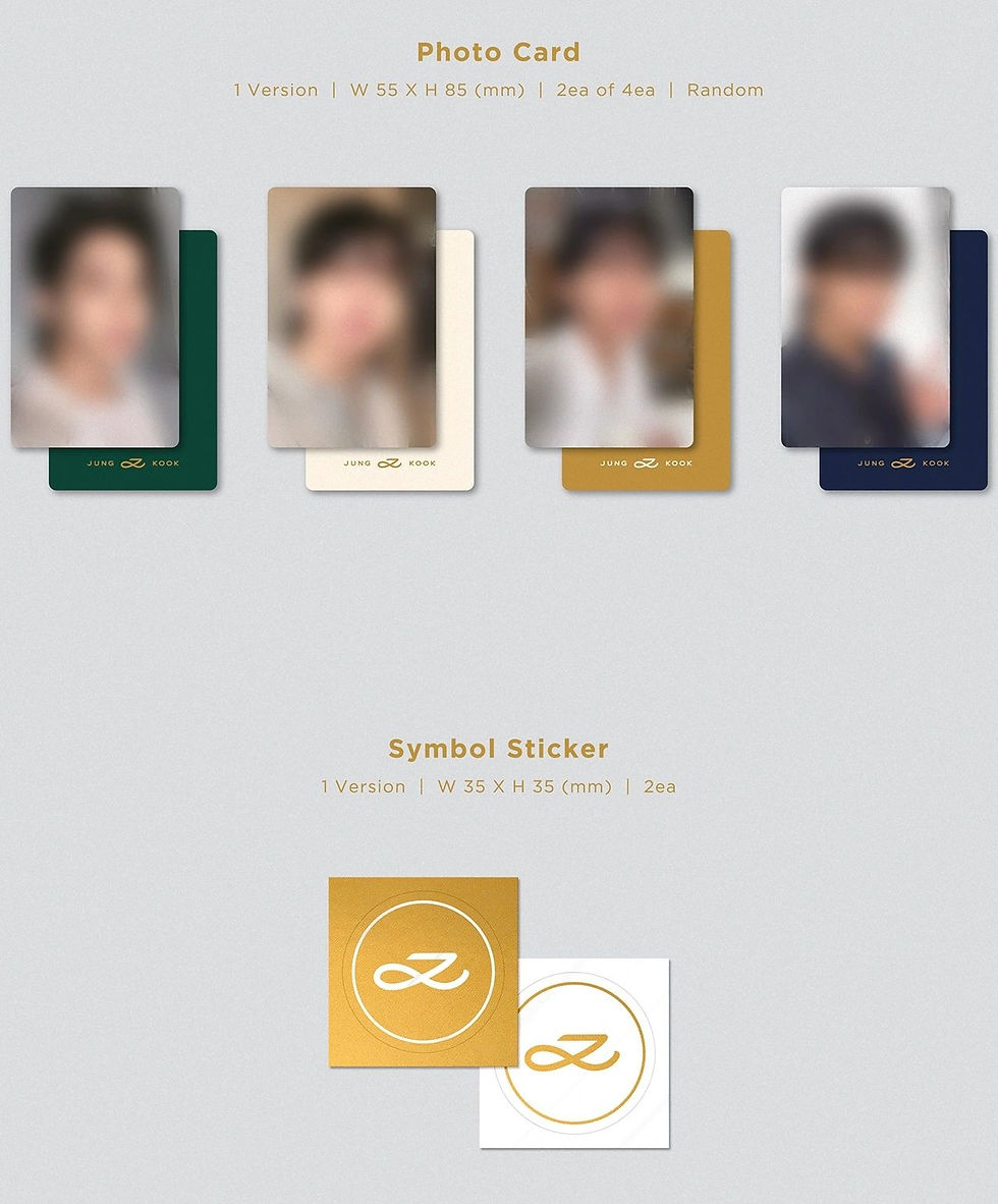 Miniatura: Jung Kook (BTS) Golden version SUBSTANCE