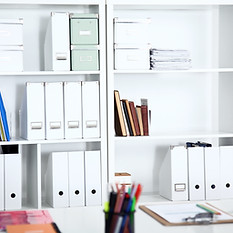 White File Folders