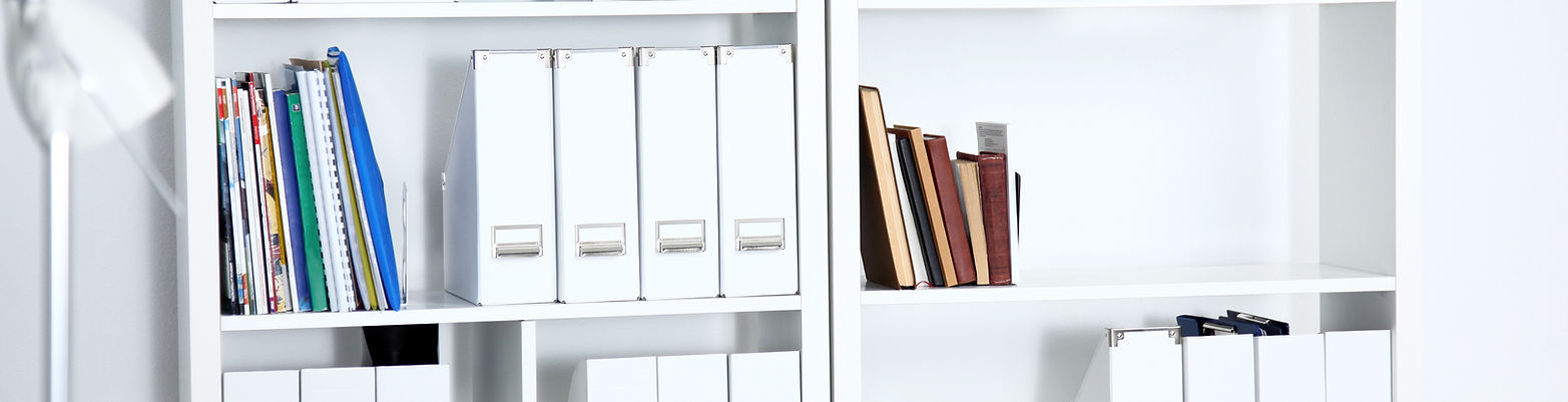 White office organization