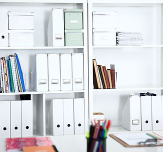 White File Folders