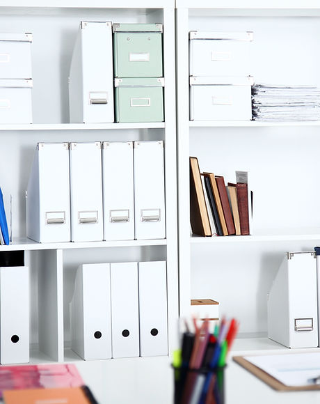 White File Folders