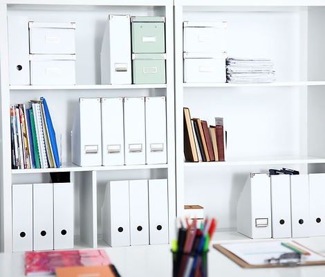 White File Folders