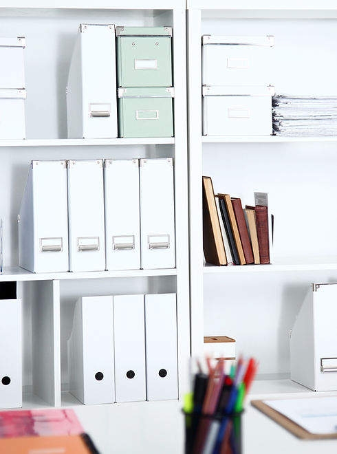 White File Folders