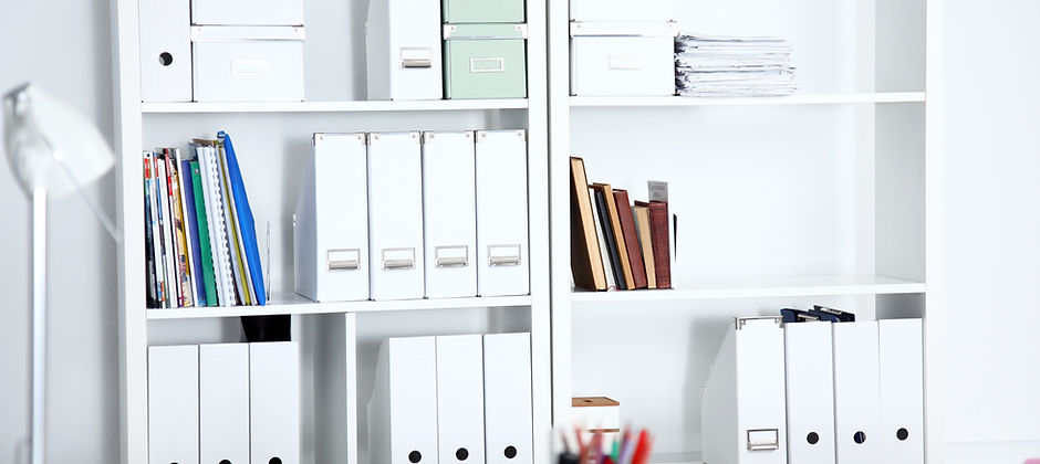 White File Folders