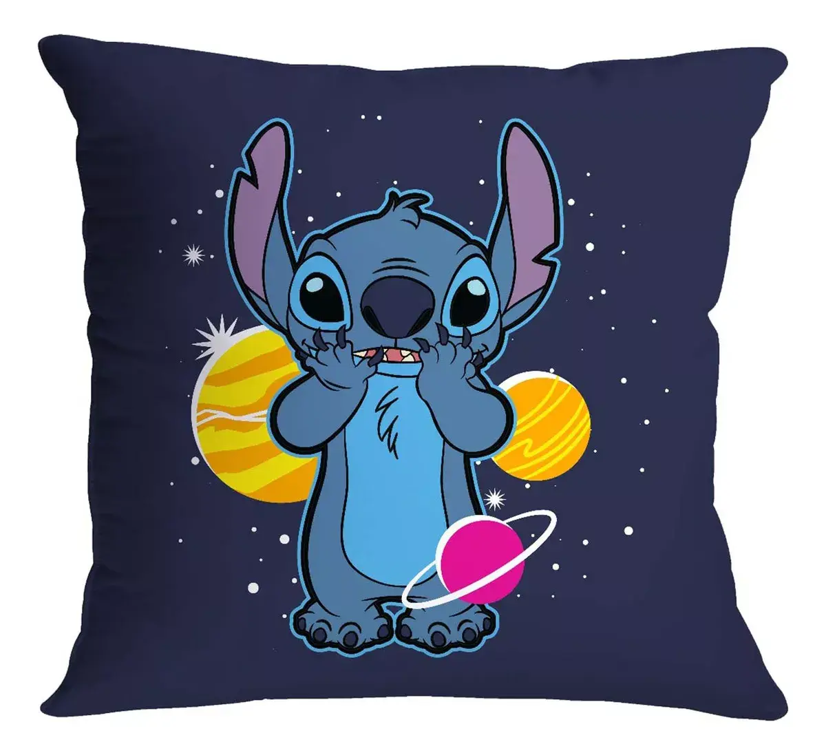 Almofada Stitch Space Fibra Tecnosport 40x40