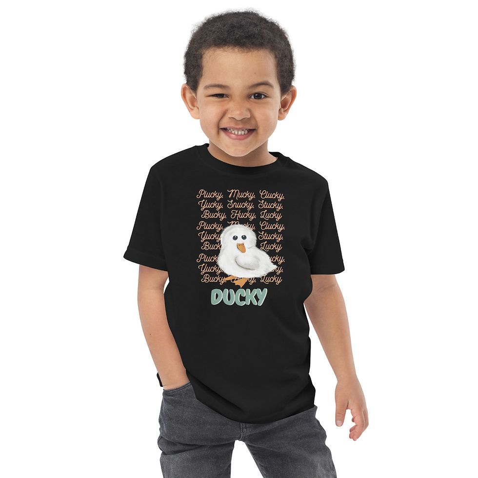 Thumbnail: Cute Duck Toddler T Shirt