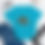 Thumbnail: bright blue cotton t-shirt with raccoon drawing on front