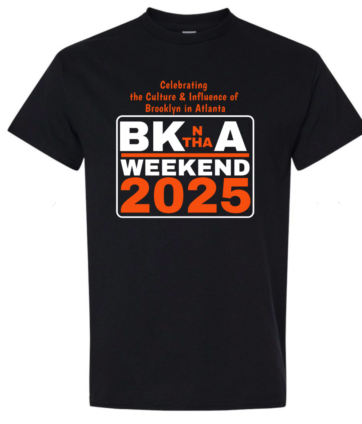 OFFICIAL BKNTHA WEEKEND 2025 T SHIRT - BLACK