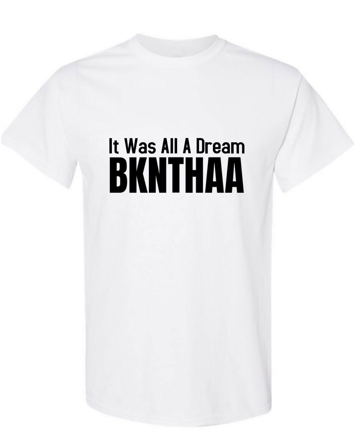 DREAM BKNTHA WEEKEND 2025 T SHIRT - WHITE/BLACK