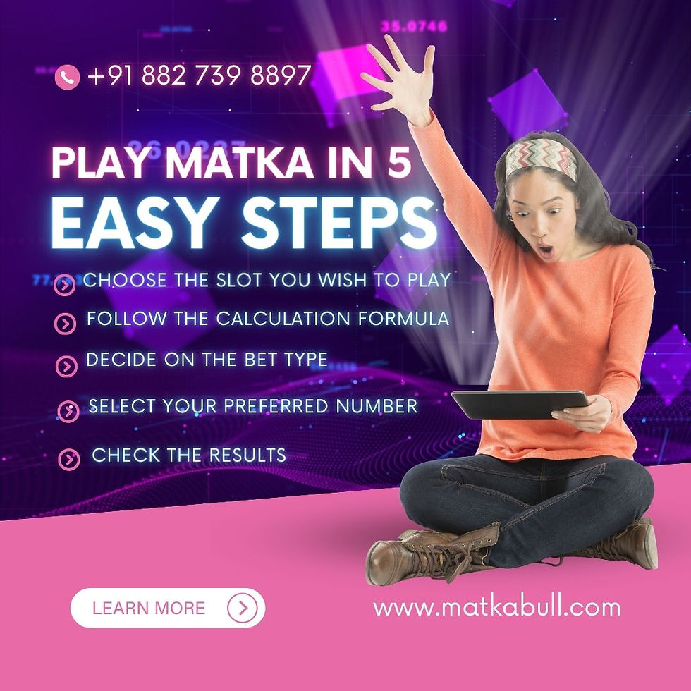 How to play Matka in 5 easy steps