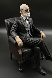 Freud Sentado Contemplativo
