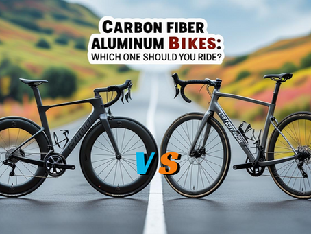 Carbon Fiber vs. Aluminum Bikes: Which One Should You Ride?
