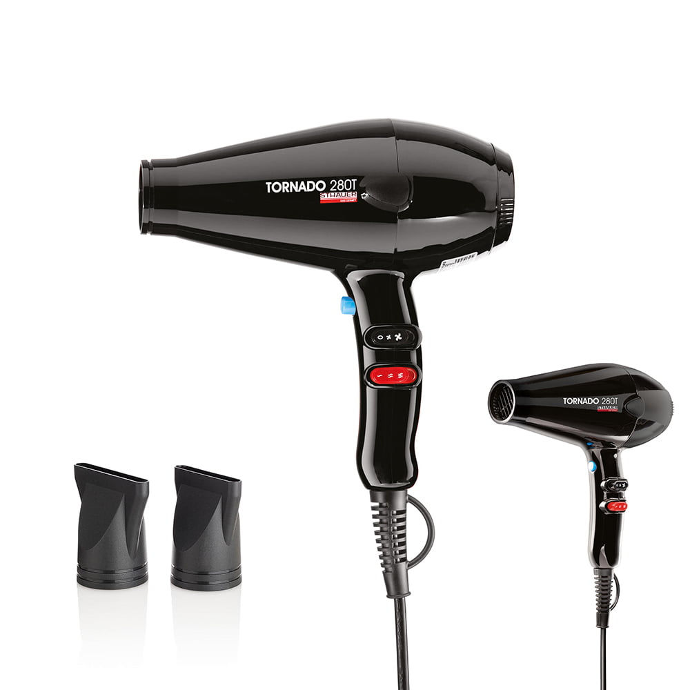 STHAUER Tornado Black 280t asciugacapelli professionale 2000 Watt