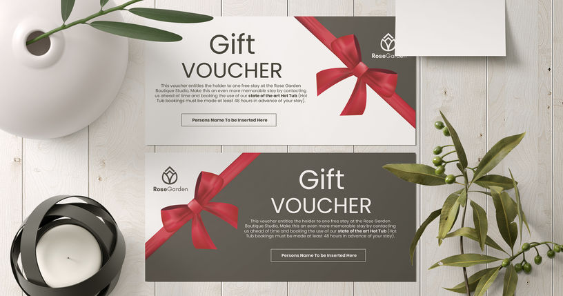 Gift Voucher Mockup