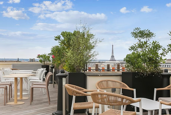 terrasse bureau agence seven à paris