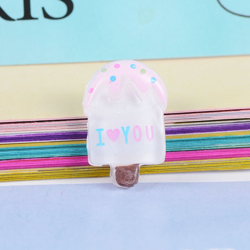 Thumbnail: Popsicles and Crowns Resin Charm