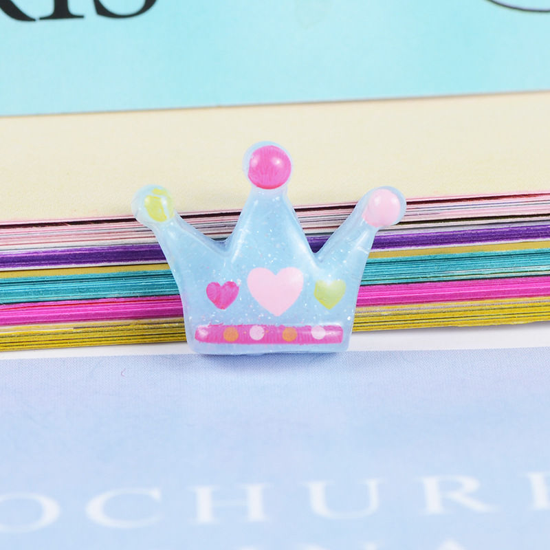 Thumbnail: Popsicles and Crowns Resin Charm