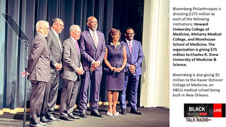 BHN Talk Radio (8-13-24): Bloomberg grants $600M to Black medical schools; here's a reflection of Black women Olympic gold moments