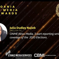 230+ journalist submissions, 20 award winners; Fresno-based media, ONME News' publisher was a winner