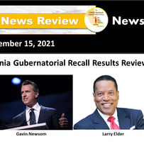 News Too Real show analyzes Calif recall vote precinct data and fact-checks Elder's slavery comment