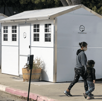 Newsom promised 1,200 tiny homes for homeless Californians. A year later, none have opened 