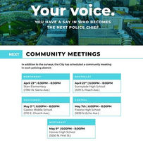 Southwest Fresno Police Chief Search Community Forum reveals in-depth community concerns