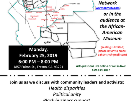 The State of Black Fresno County forum this Monday to discuss staggering statistics