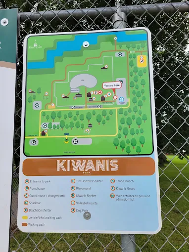 Kiwanis park map