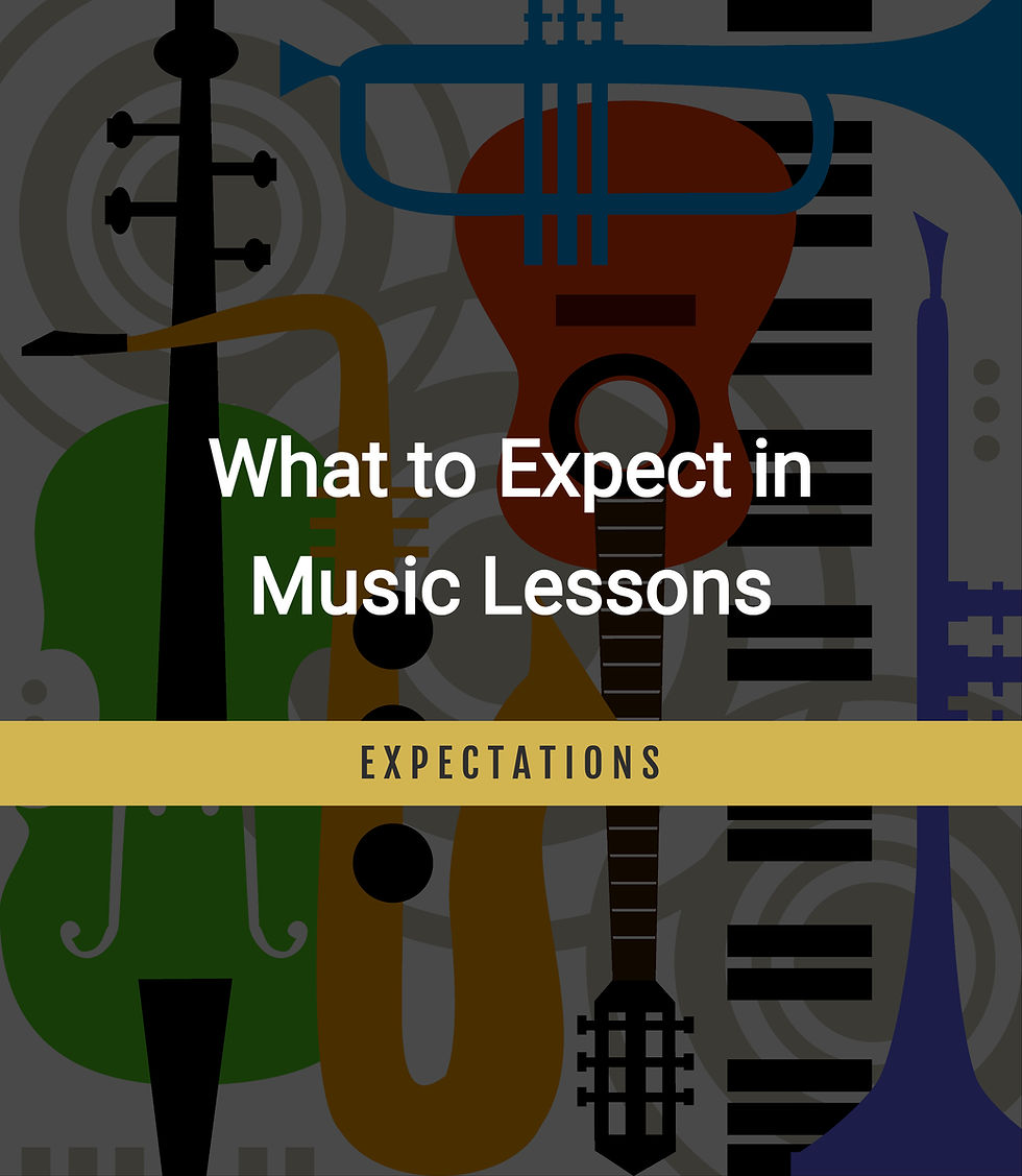 Students learning what to expect in professional music lessons with clear structure and guidance