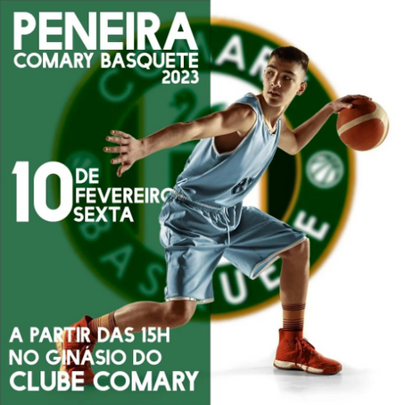 OPORTUNIDADE NA EQUIPE COMARY BASQUETE EM 2023
