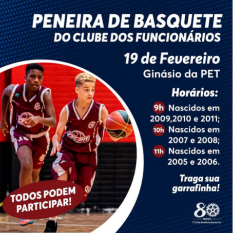 CLUBE DOS FUNCIONÁRIOS REALIZA PENEIRA EM VOLTA REDONDA/RJ