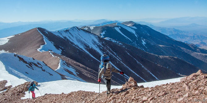 Se completa la Primera travesía integral de los Nevados del Famatina
