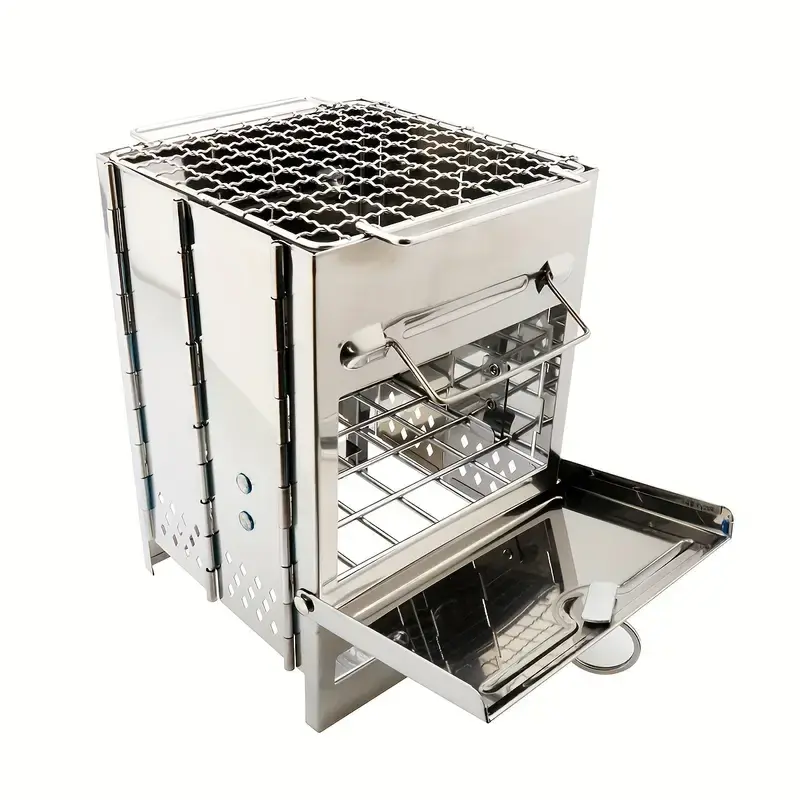 Thumbnail: Mini stainless steel Bush Stove