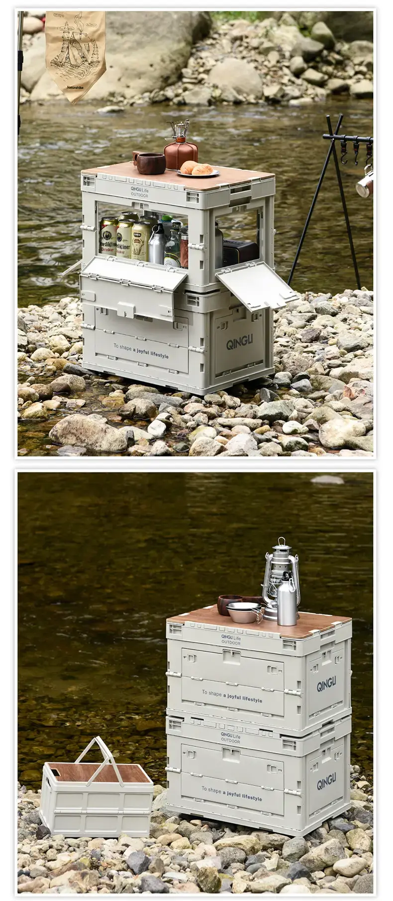 Thumbnail: Bush Folding camping storage box