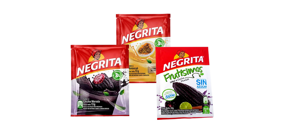 NEGRITA Soft Drinks - Mix Pack 3x15 g.