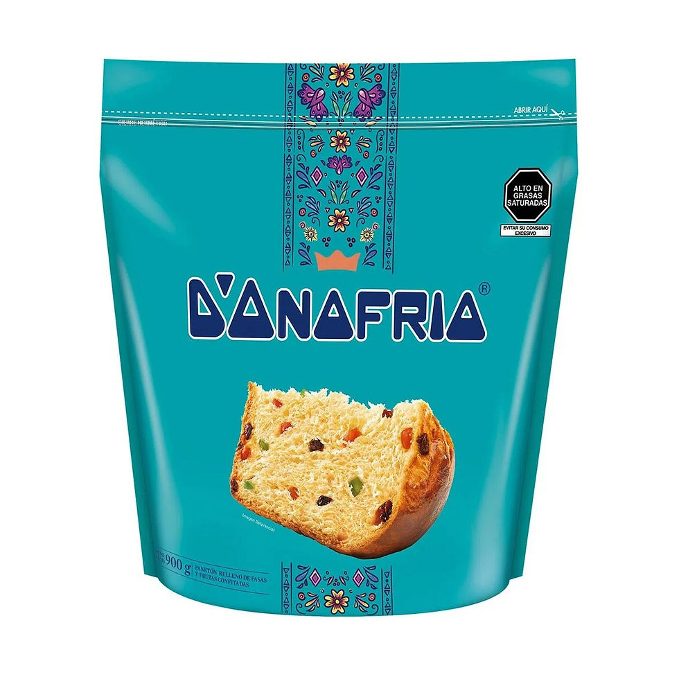 Panetón- Panettone 900 g. "DONOFRIO". BOLSA