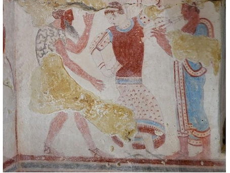 Estruscan tomb painting