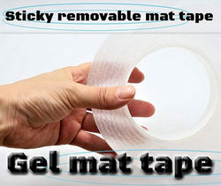 Sticky  removable mat tape