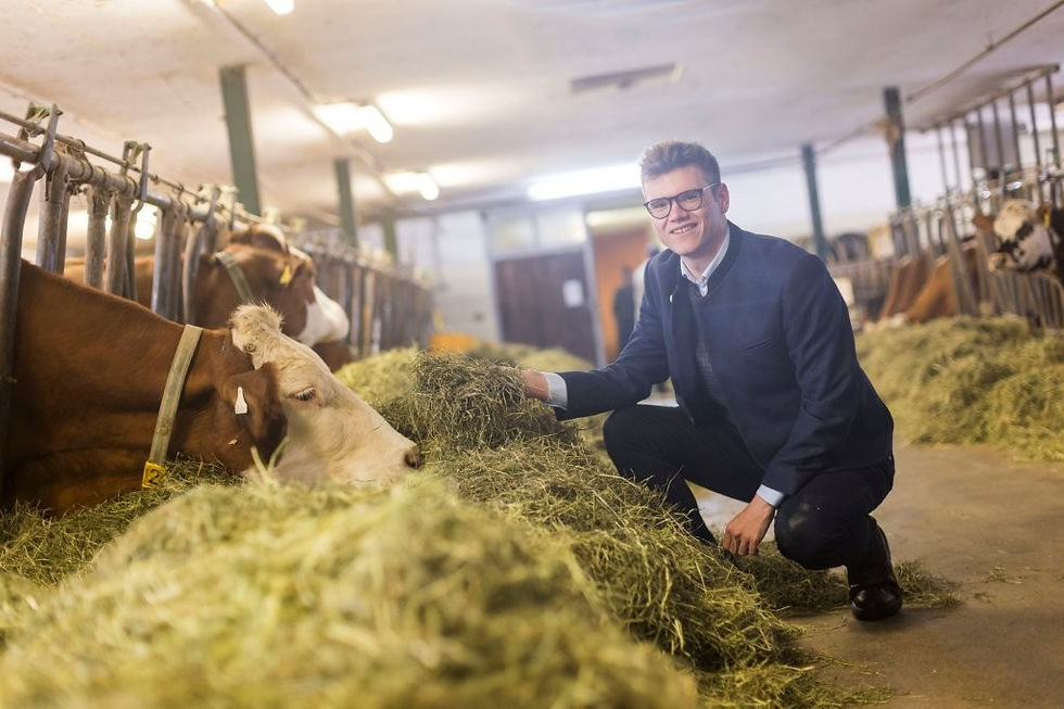 Foto: LR Maximilian Aigner über das Doppelbudget und die Landwirtschaft. Foto: Land Salzburg/Neumayr/Leopold