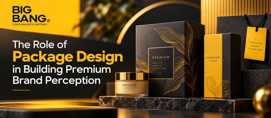 Premium product packaging design by a branding agency in India