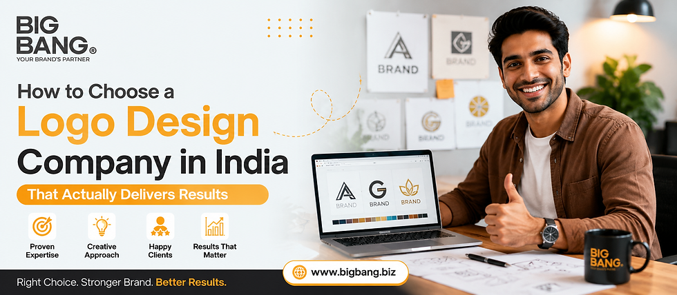 Logo Design Company in India creating custom brand identity for businesses