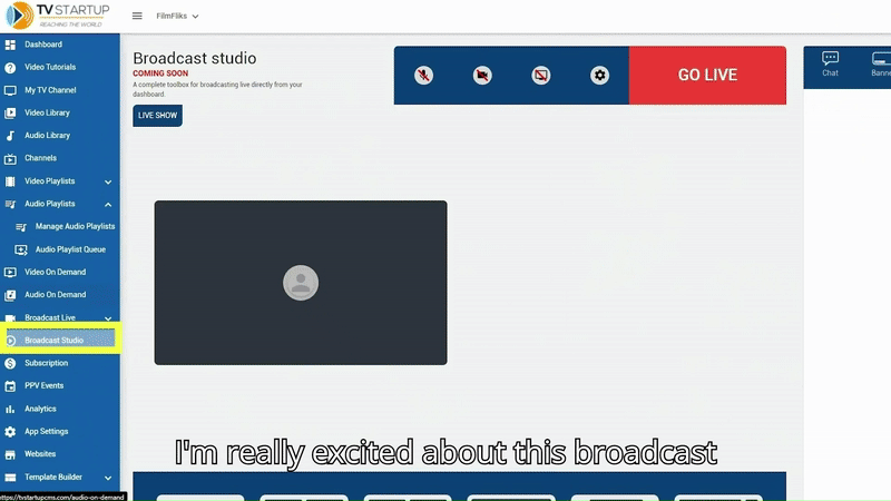 Broadcast Studio