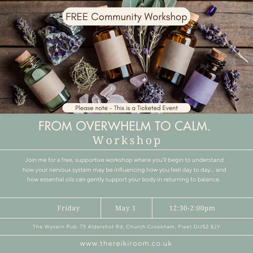 From Overwhelm to Calm - Discover how essential oils support nervous system regulation